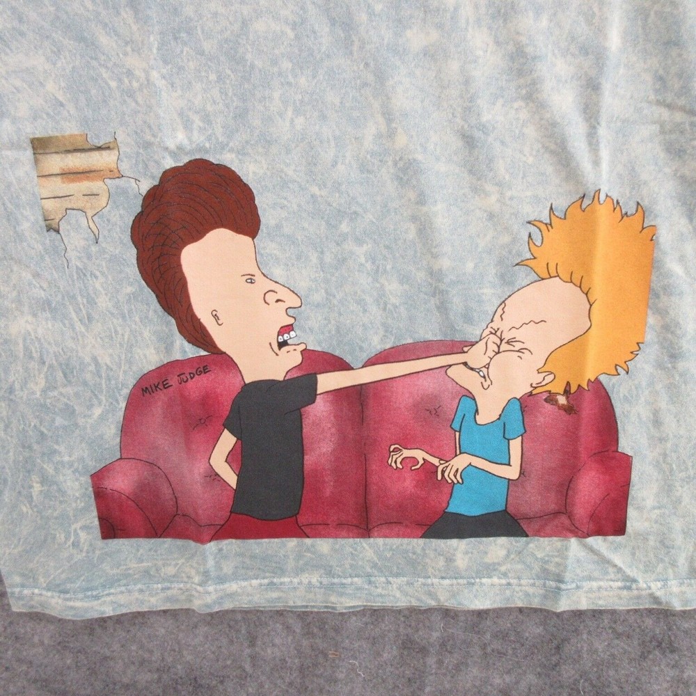 Beavis And Butt-Head Mens T-Shirt Size XXL Mike Judge Punch Short Sleeve Tee New
